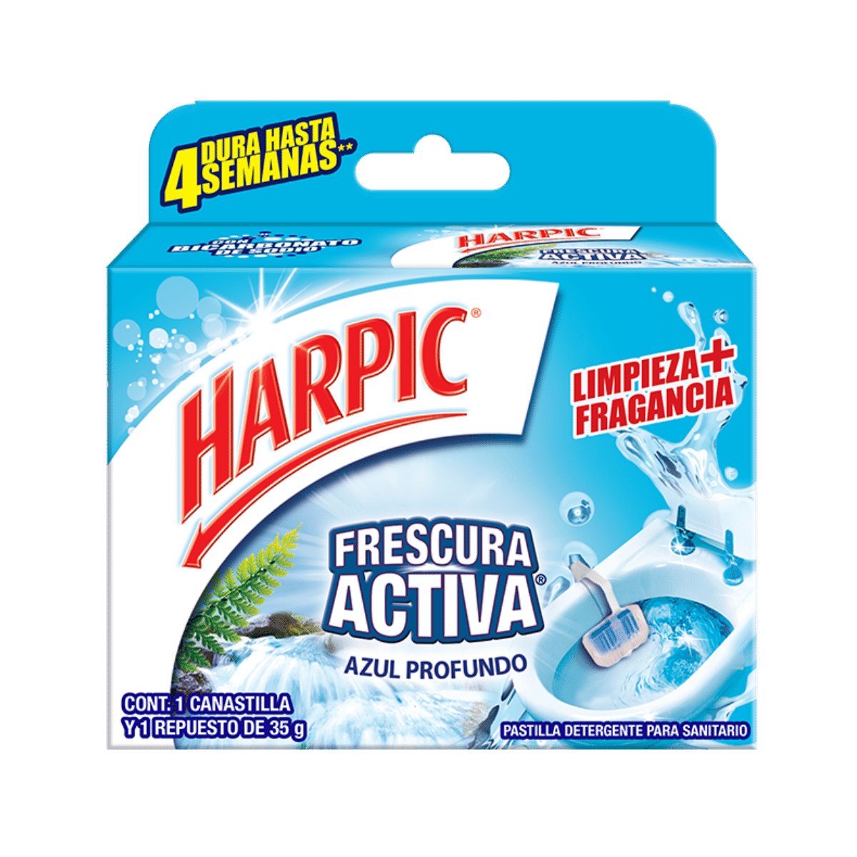 Harpic® Canastilla frescura Activa - Karlan ¡Marca la Limpieza!RB-3034557