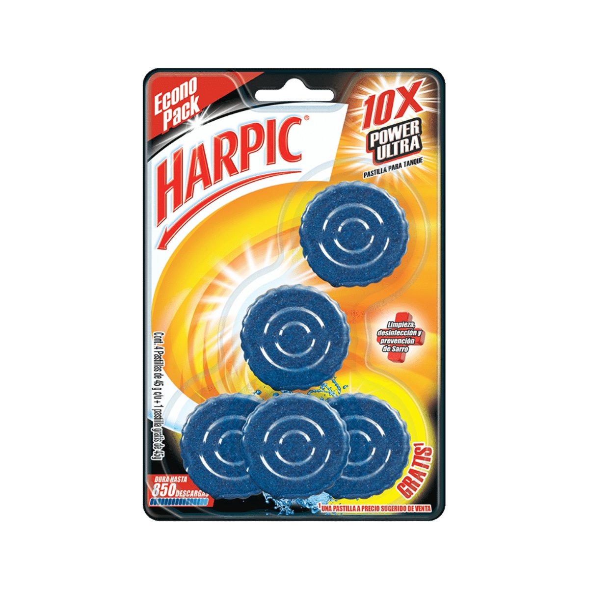 Harpic® Power Ultra® 10X Limpiador para inodoros - Karlan ¡Marca la Limpieza!RB-3039197