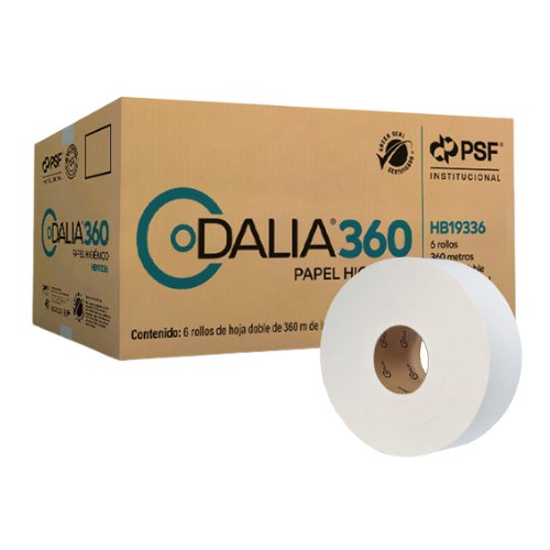 Papel higiénico en bobina Dalia 360 (HB19336) - Karlan ¡Marca la Limpieza!HB19336