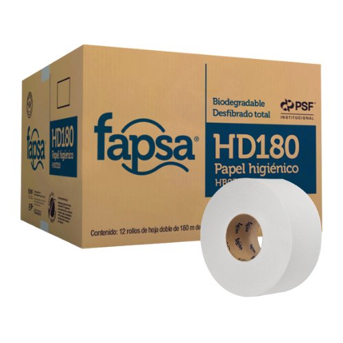 Papel higiénico en bobina HD180 Fapsa (HB03318) - Karlan ¡Marca la Limpieza!HB03318