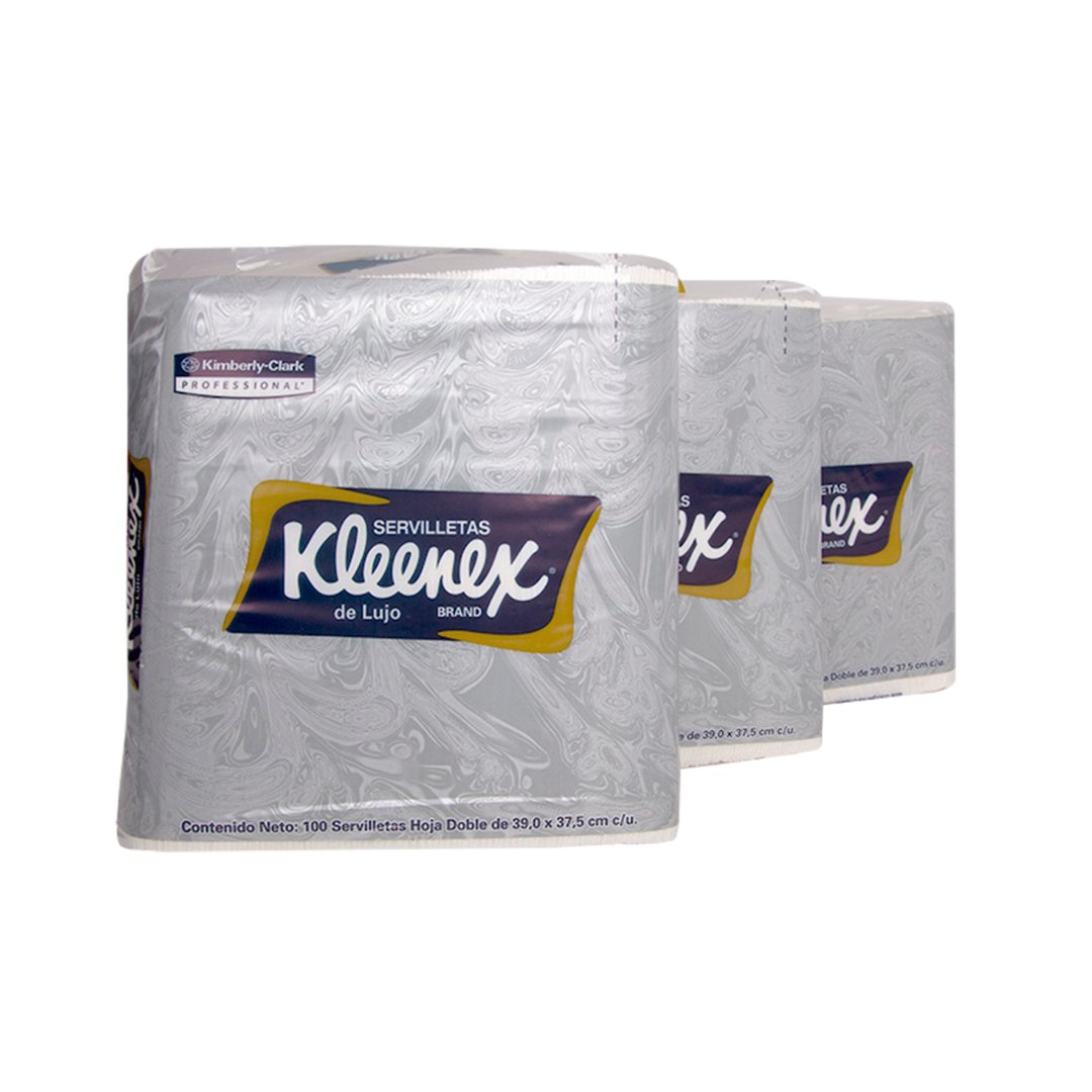 Servilleta Tradicional Kleenex® de Lujo (91670) - Karlan ¡Marca la Limpieza!91670